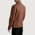 Inferno Matte Brown Leather Jacket