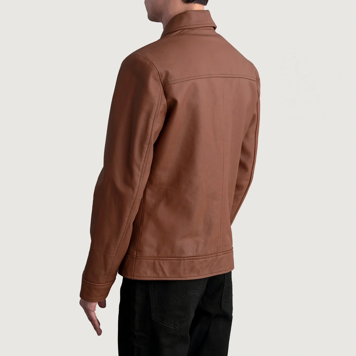 Inferno Matte Brown Leather Jacket